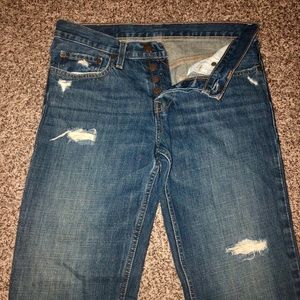 Hollister men’s straight fit ripped jeans 31x32